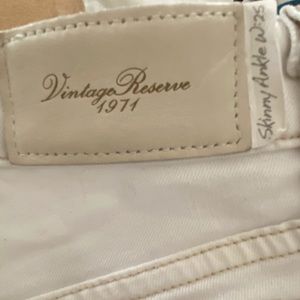 Joe’s Jeans Vintage Reserve - White- Skinny